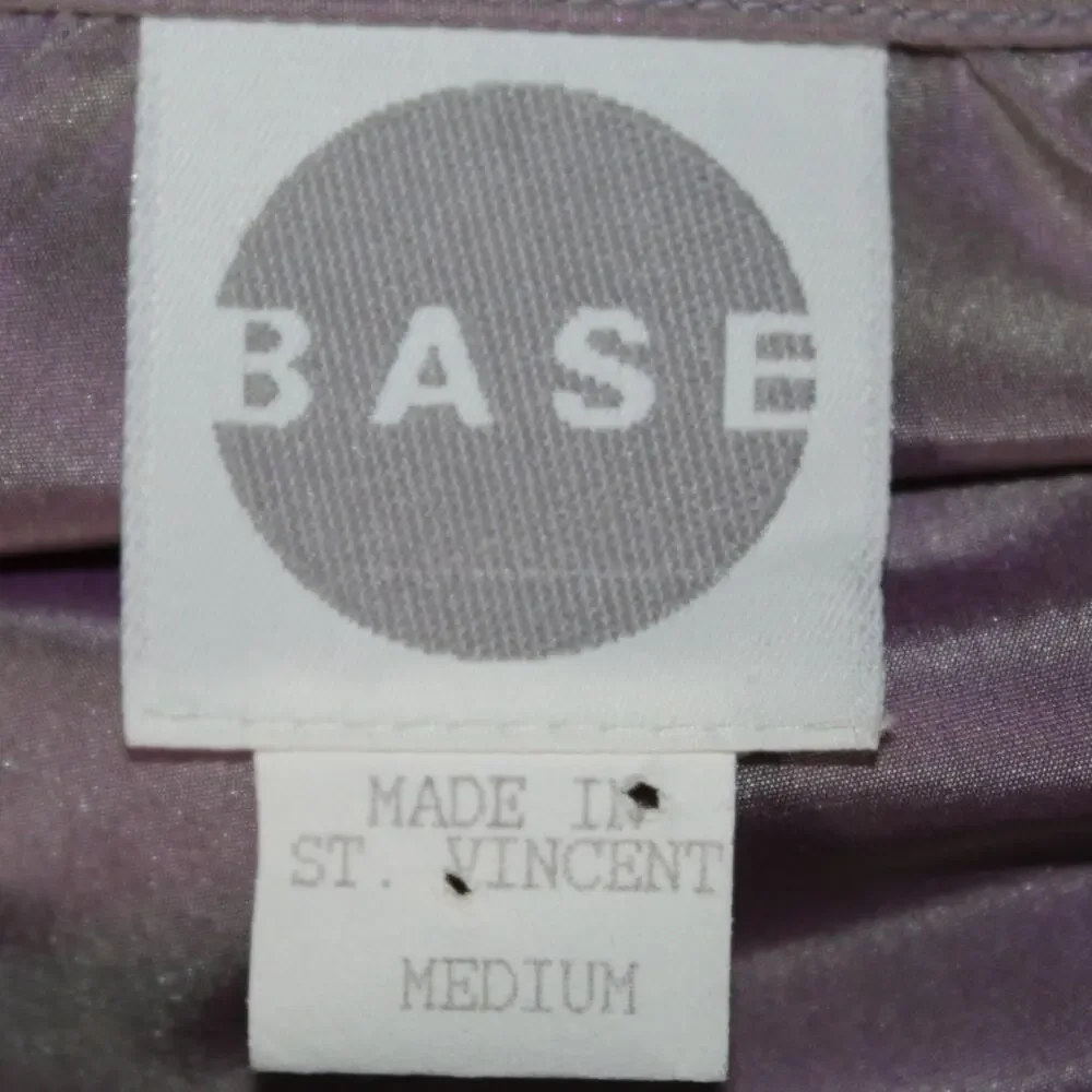 VTG Y2K 90s Base coat dress iridescent purple gray 100% silk taffeta M cyber - Picture 5 of 7